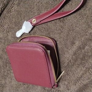 Mini All about the Benjamins and Wristlet strap